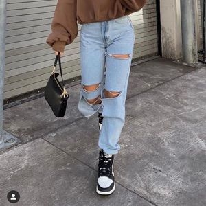 adika davis straight leg jeans